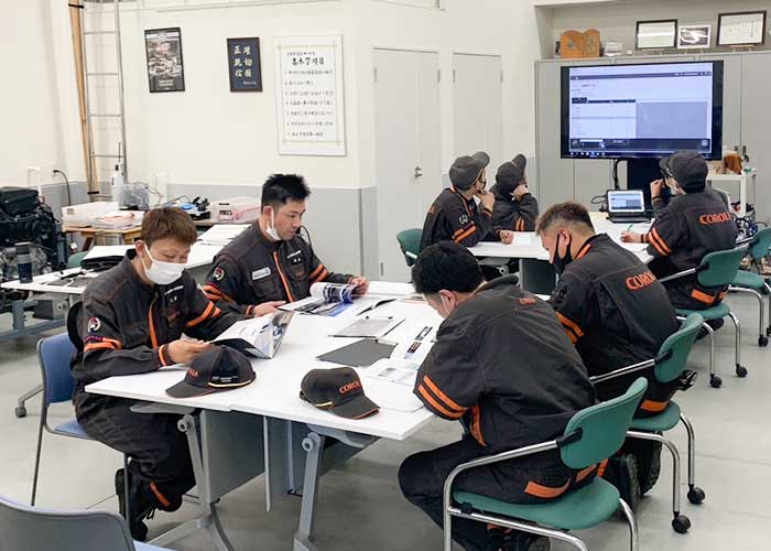 トヨタカローラ静岡 店舗内勉強会
